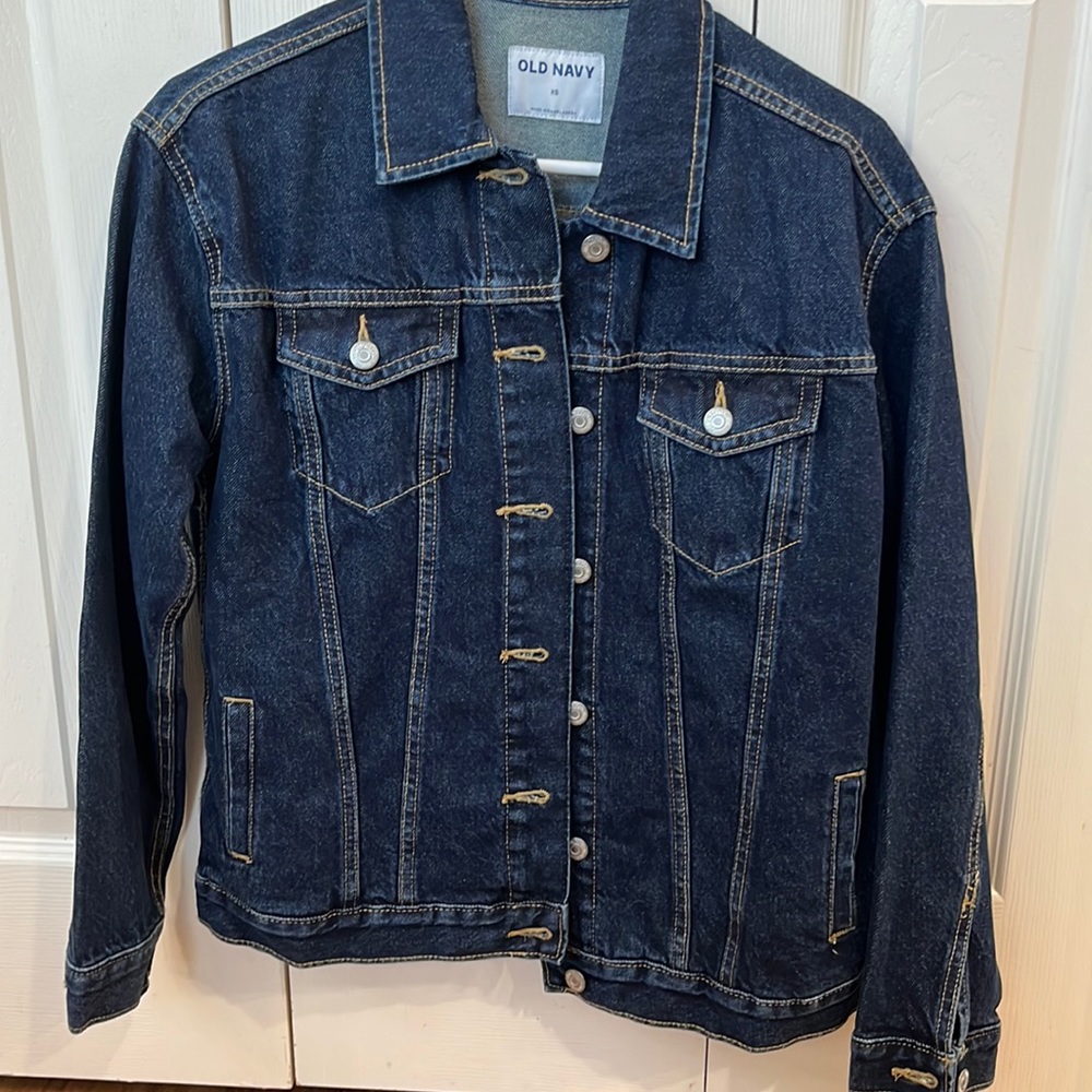 Old Navy Jean Jacket Dark Wash size XS